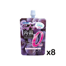 [N-0037-01] 오리히로 곤약젤리 거봉 제로칼로리 스탠딩 130g X 8개