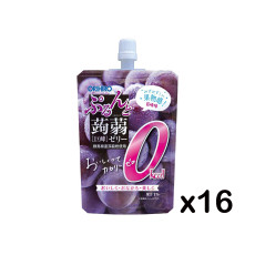 [N-0037-02] 오리히로 곤약젤리 거봉 제로칼로리 스탠딩 130g X 16개
