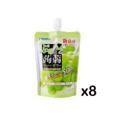 [N-0038-01] 오리히로 곤약젤리 머스캣 스탠딩 130g X 8개