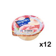 [N-0044-02] 타라미 과일가계 백도젤 160g  X 12개