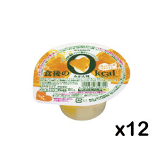 [N-0046-01] 브루본 식후의 0칼로리 귤젤리 138g X 12개
